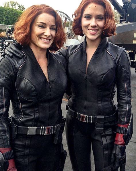 The stars and their stunt doubles: from Scarlett Johanssons。